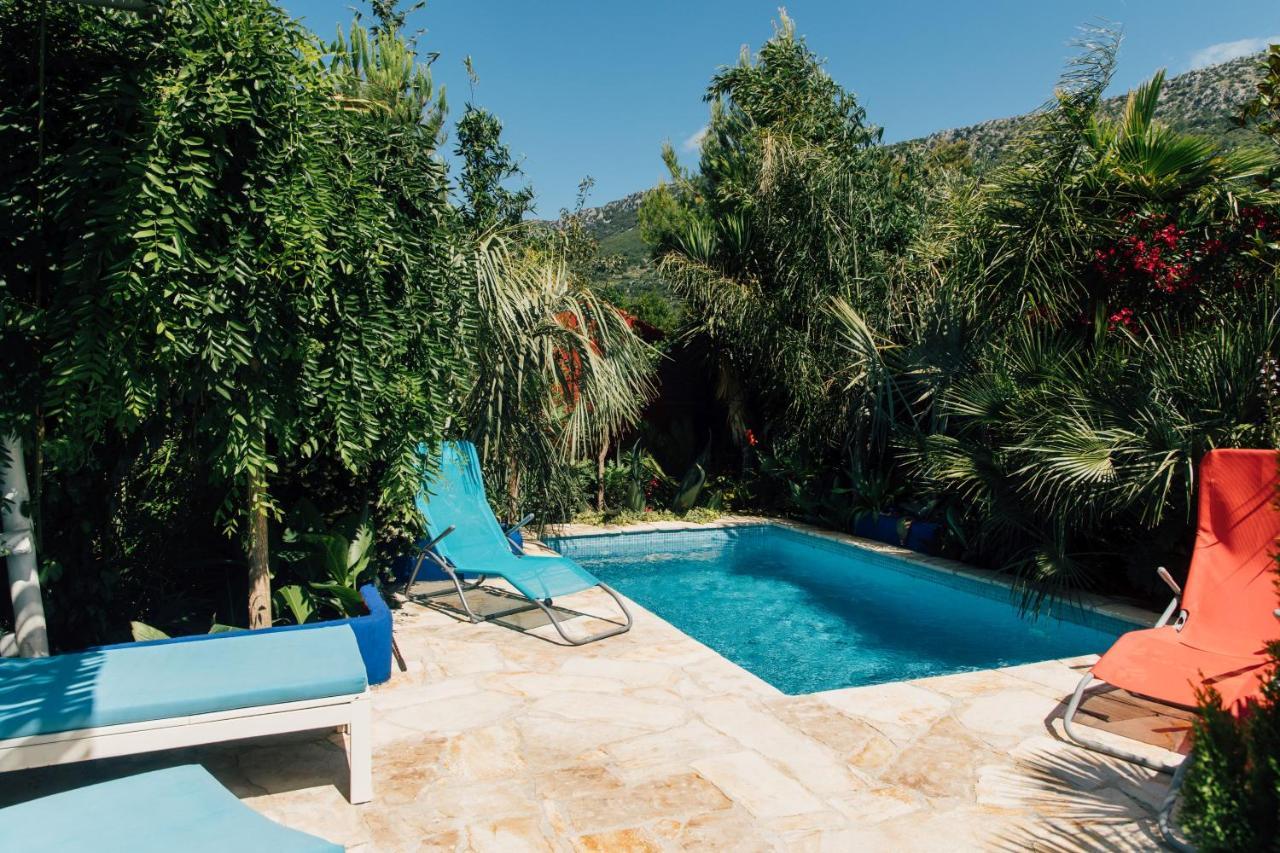 Villa Tropica, Total Privacy, Tropical Garden And Private Pool Kaštela Екстериор снимка